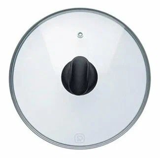 HELPER крышка стеклянная пласт. ручка 28см H005 4507